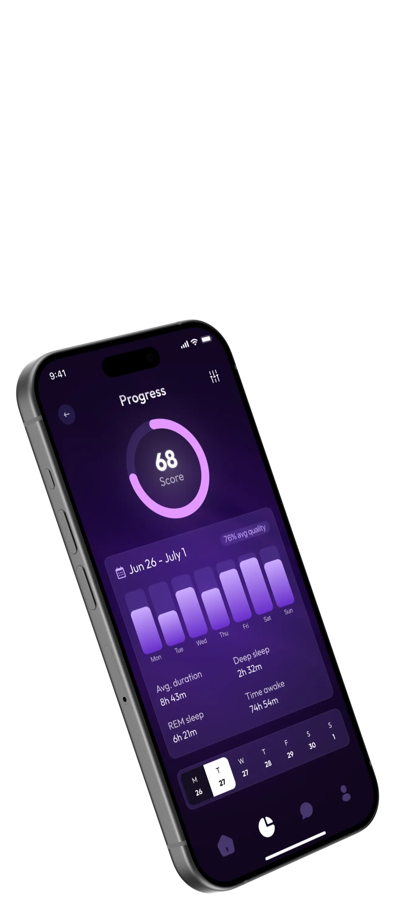 PillowTalk app on iPhone