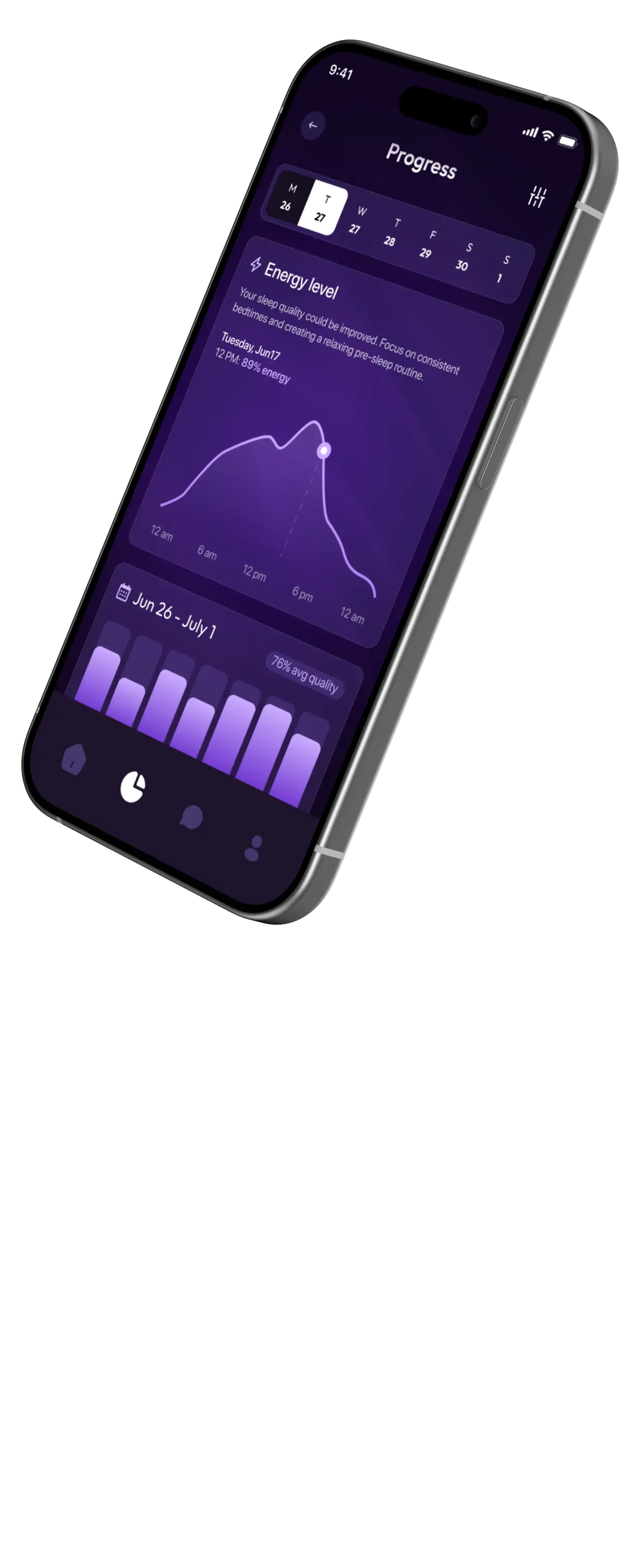 PillowTalk app on iPhone